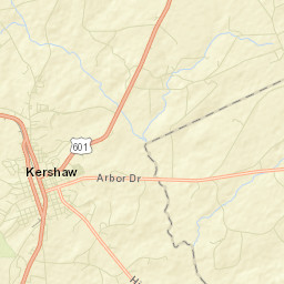 Kershaw Street Map