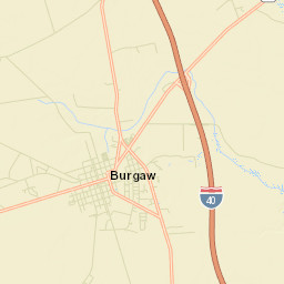 Burgaw Street Map