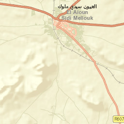 El Aïoun Street Map
