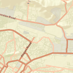 Kabul Street Map