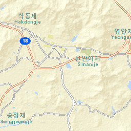 Haenam Street Map
