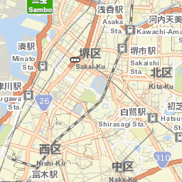 Sakai Street Map