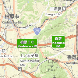 Kashiba-shi Street Map