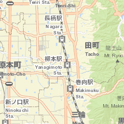 Tenri Street Map