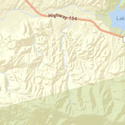 Santa Barbara County Street Map