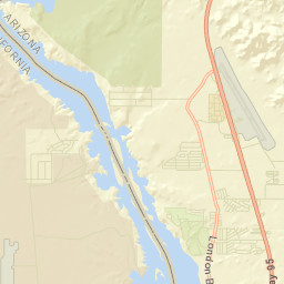 Desert Hills Arizona Street Map
