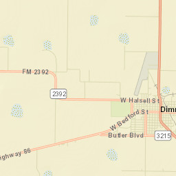 Dimmitt Street Map