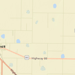 Castro County Street Map
