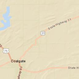 Coalgate Street Map