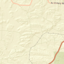 Potter Arkansas Street Map