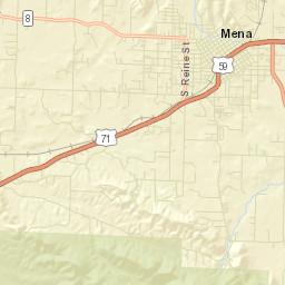 Potter Junction Arkansas Street Map