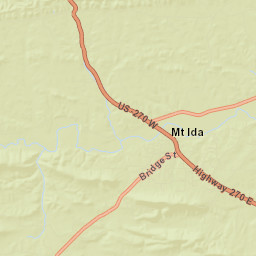 Ouachita National Forest 637 U.S. 270 Mount Ida AR Street Map