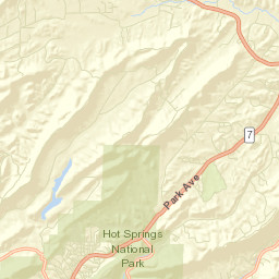 101-205 Superior Street, Hot Springs, AR Street Map