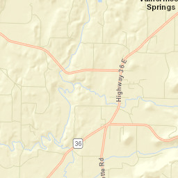Valhermoso Springs Alabama Street Map