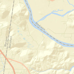 Morgan City Alabama Street Map