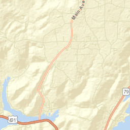 Campbell Mill Alabama Street Map