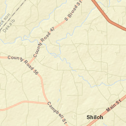 Gibson Crossroads Alabama Street Map