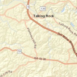Pickens County Street Map