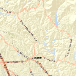 Jasper Street Map