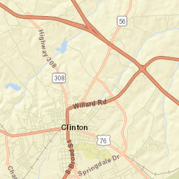 Clinton Street Map