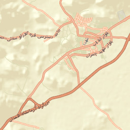 Kangavar Street Map
