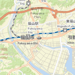 Fukuyama Street Map