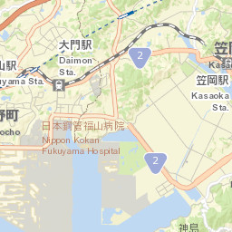 Kasaoka Street Map