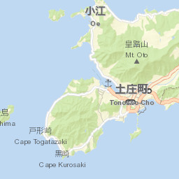 Tonoshō Street Map