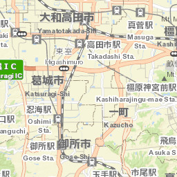 Kashihara-shi Street Map