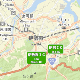 Ise-shi Street Map