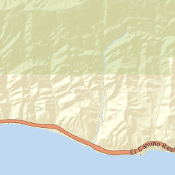 Tajiguas California Street Map