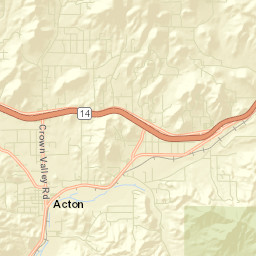 Acton Street Map