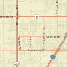 Duncan Corners California Street Map