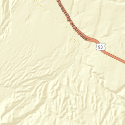 U.S. 93, Wikieup, AZ 85360 Street Map