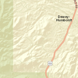 Humboldt Arizona Street Map