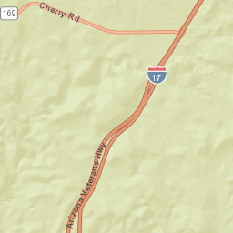 Cedar Mill Arizona Street Map
