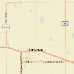 Silverton Street Map