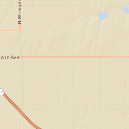 Stephens County Street Map