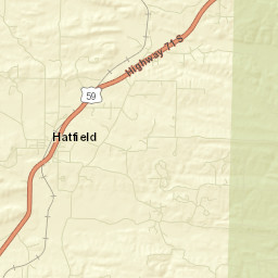 Lone Valley Arkansas Street Map