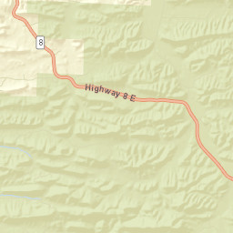 Big Fork Arkansas Street Map