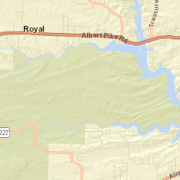 Ouachita National Forest 4053 Sunshine Road Hot Springs Natio Street Map