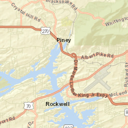 Rockwell Arkansas Street Map