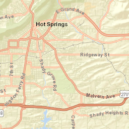 235 Reserve St Hot Springs AR 71901 Street Map