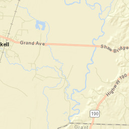 Haskell Arkansas Street Map