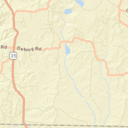 Shaw Arkansas Street Map
