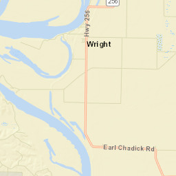 Wright Arkansas Street Map