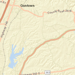 Guntown Street Map