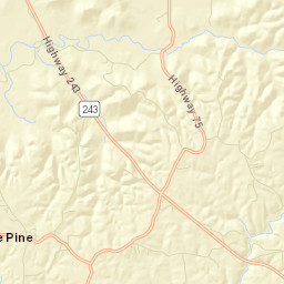 Churntown Alabama Street Map