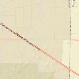 Jesseton Alabama Street Map