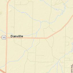 Danville Street Map